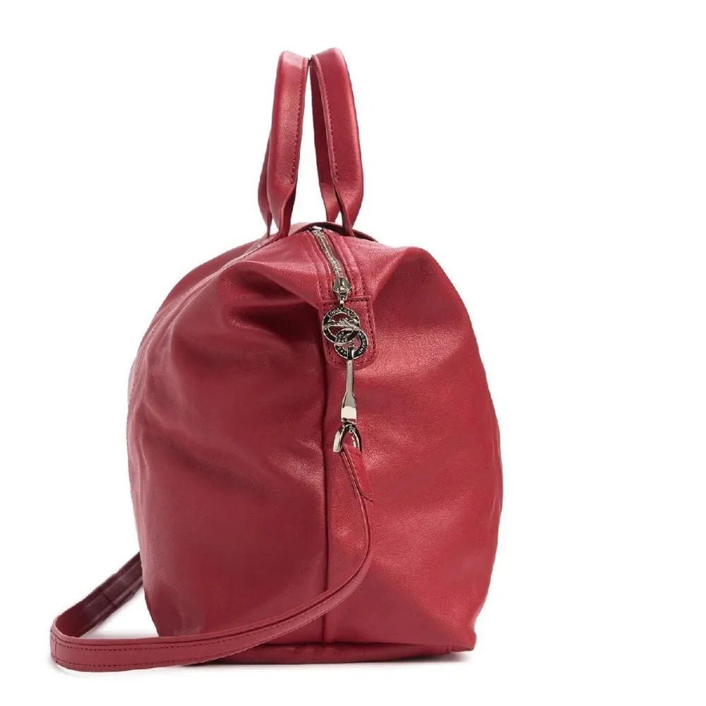 🎁 LONGCHAMP Le Pliage Cuir Leather Handbag - Picture 3 of 16